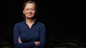 Zdjęcie Ewa Pilawska w Studiu PAP: aktorzy są solą teatru, ale najważniejszy jest cały zespół