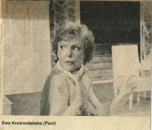 Zdjęcie Ewa Krasnodębska – Wielka Dama Polskiego Teatru
