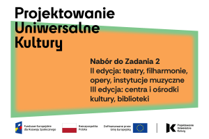 Zdjęcie Warszawa. Projektowanie Uniwersalne Kultury – nabór do zadania dla teatrów