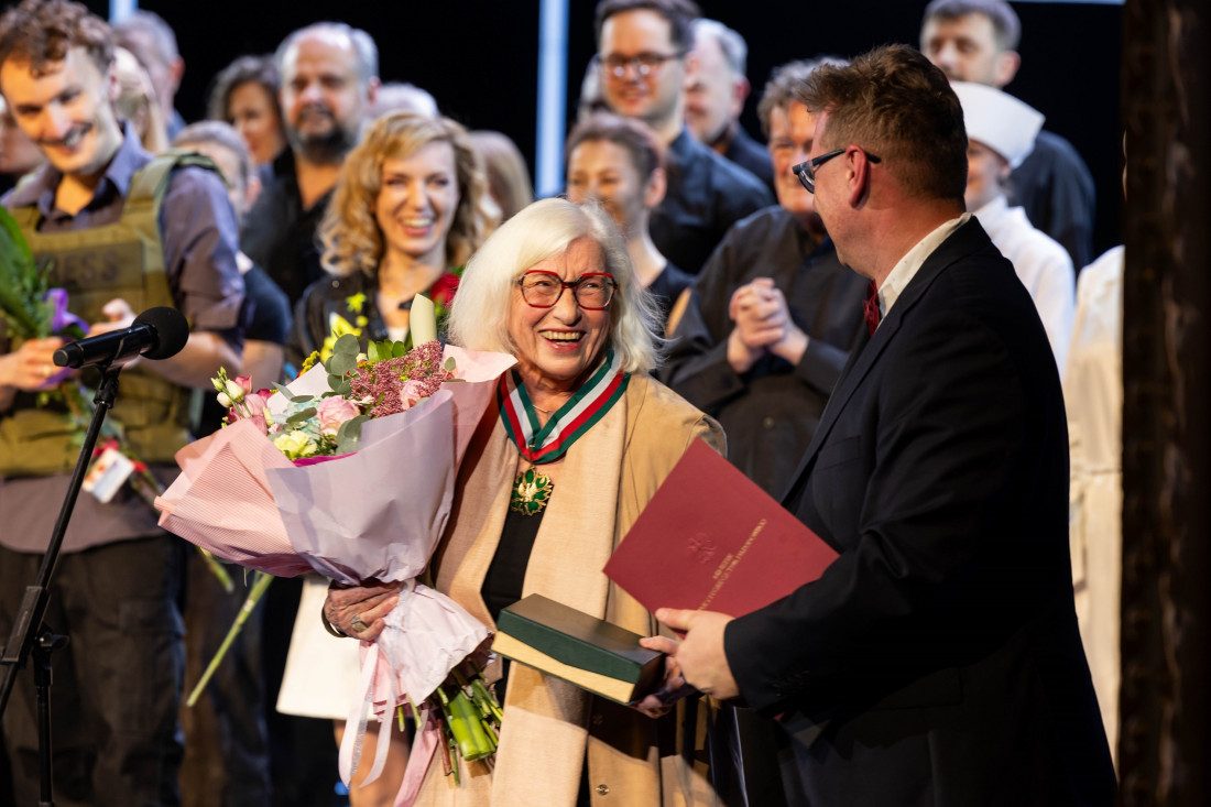 Zdjęcie Poznań. Złota Gloria Artis dla kompozytorki Elżbiety Sikory 