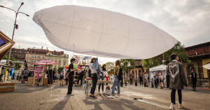 Zdjęcie Katowice. Instalacja „Azyl” na 9. edycji Śląskiego Festiwalu Nauki