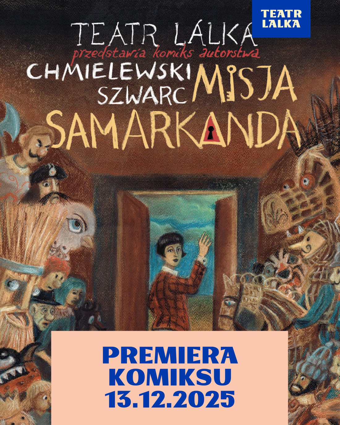 Zdjęcie Warszawa. Premiera komiksu „Misja Samarkanda” opowiadającego o historii Teatru Lalka
