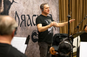 Zdjęcie Łódź. „Dracula” wchodzi do studia. Muzyczny rozpoczął nagrania płyty z autorskiego musicalu