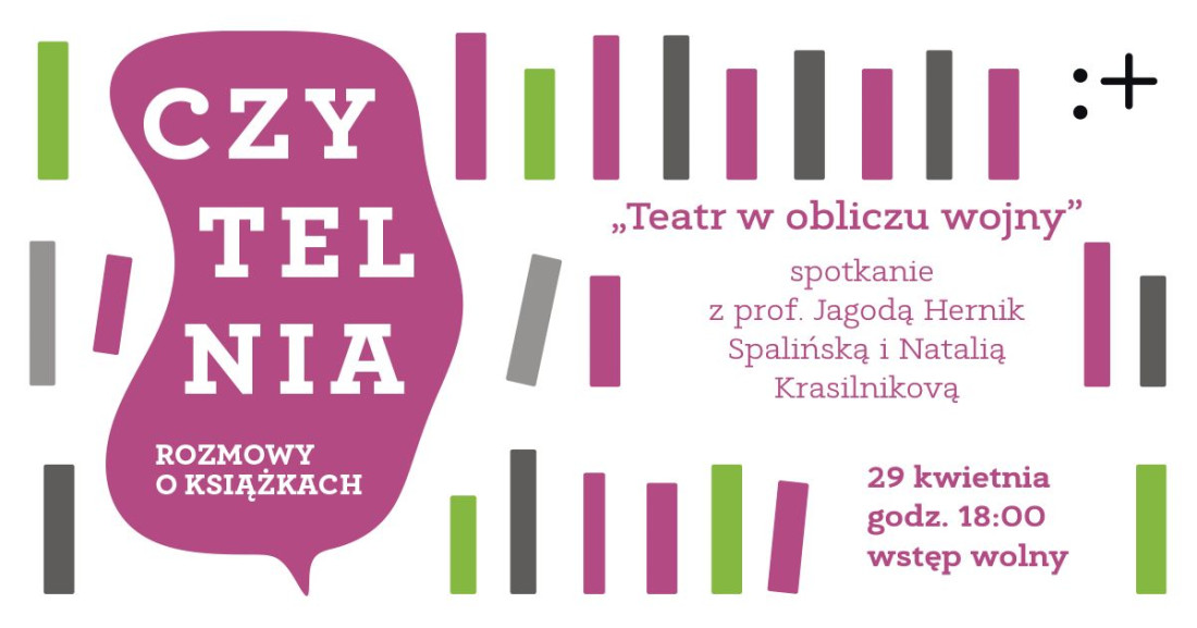 Zdjęcie Warszawa. Rozmowy o książkach | „Teatr w obliczu wojny”