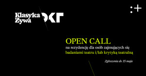 Zdjęcie Opole. Open call na rezydencję dla osób zajmujących się badaniem teatru i/lub krytyką teatralną – 50. Opolskie Konfrontacje Teatralne