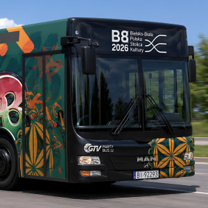 Zdjęcie Poznań. Autobus Polskiej Stolicy Kultury zaparkuje dziś na Rynku Łazarskim