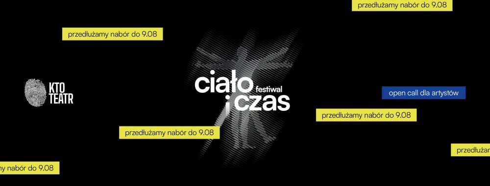 Zdjęcie Kraków. Teatr KTO przedłuża termin naboru prac do 3. edycji Festiwalu Ciało i Czas!