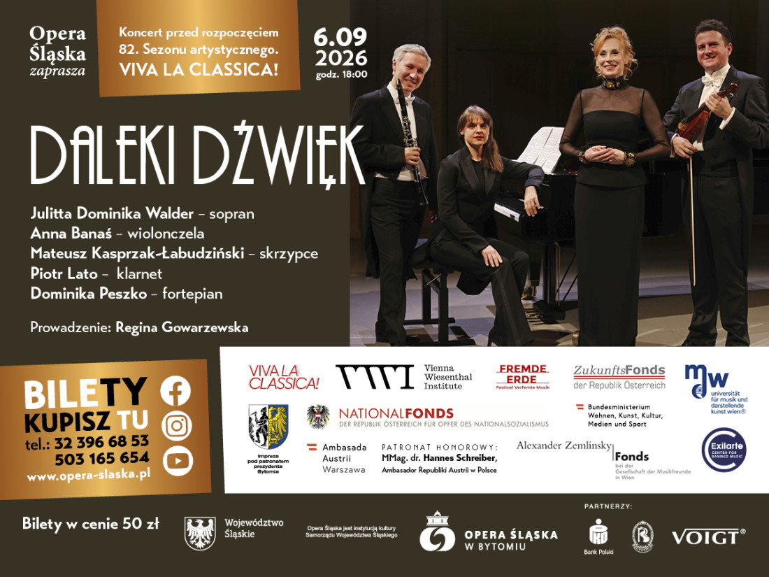 Zdjęcie Bytom. Viva la classica! – wyjątkowy koncert przed inauguracją 82. sezonu artystycznego Opery Śląskiej