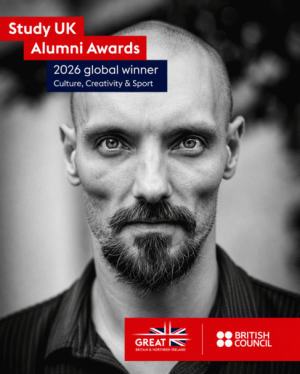 Zdjęcie Wielka Brytania. Maciej Kuźmiński został uhonorowany główną nagrodą Study UK Alumni Awards