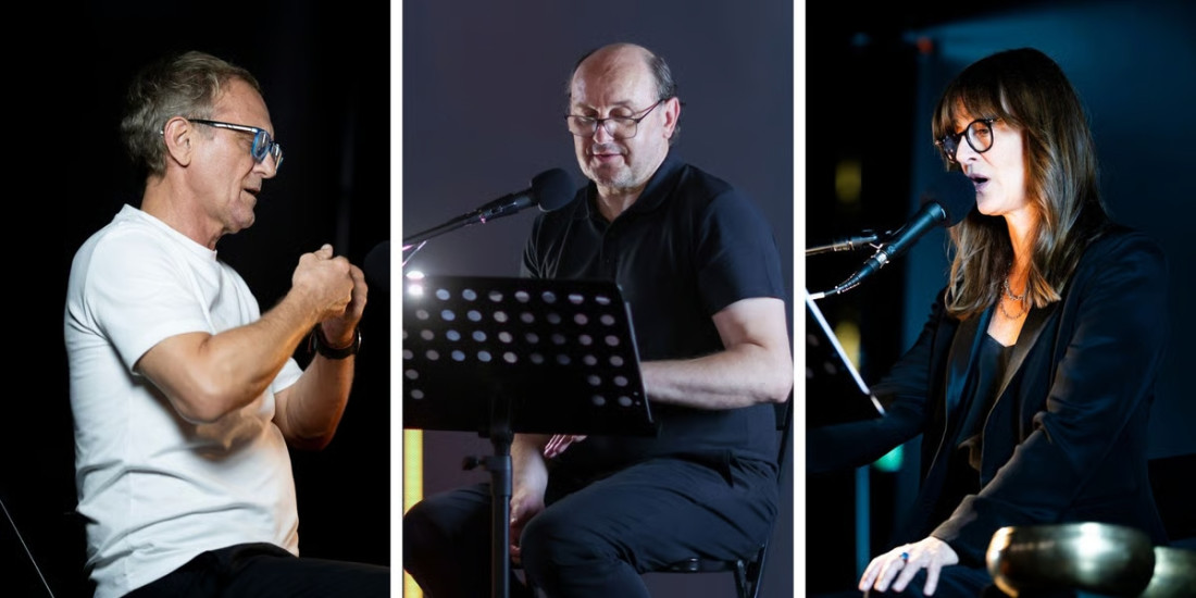 Zdjęcie Wrocław. Trzy krótkie sztuki o miłości. Ostaszewska, Chyra, Woronowicz w Teatrze PO KOLEI na Dworcu Głównym