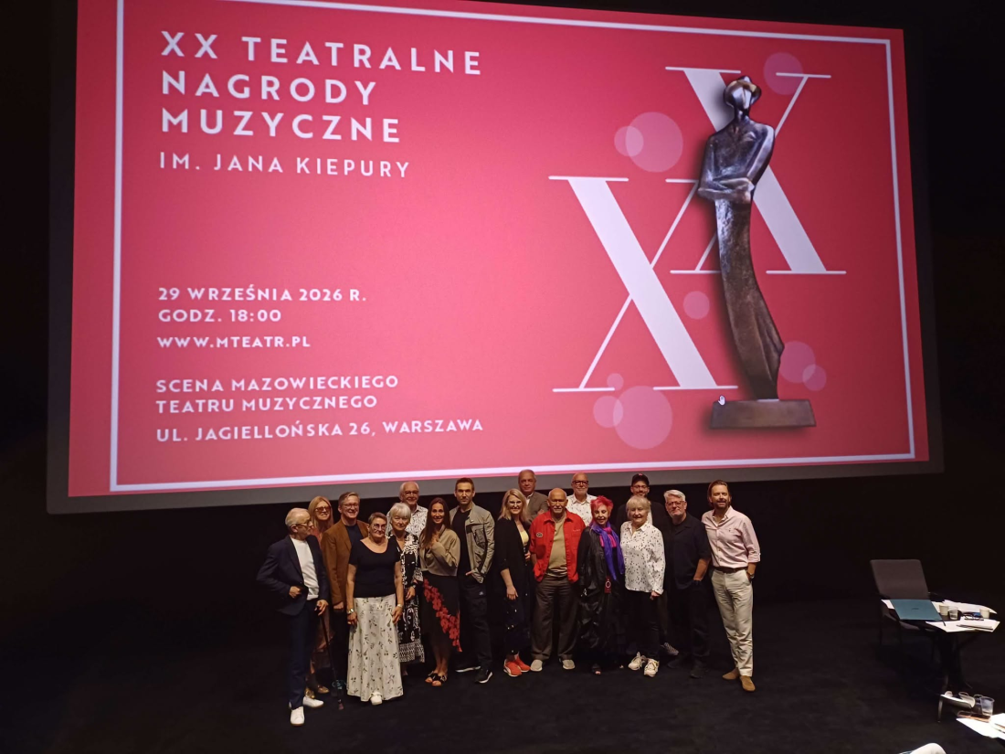 Zdjęcie Warszawa. Ogłoszono nominacje do XX Teatralnych Nagród Muzycznych im. Jana Kiepury