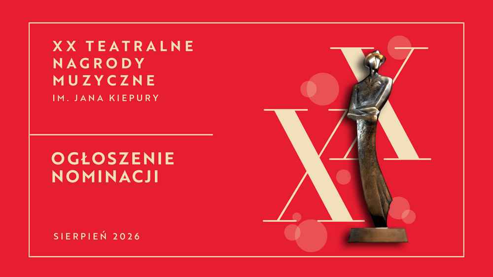 Zdjęcie Warszawa. Ogłoszono nominacje do XX Teatralnych Nagród Muzycznych im. Jana Kiepury