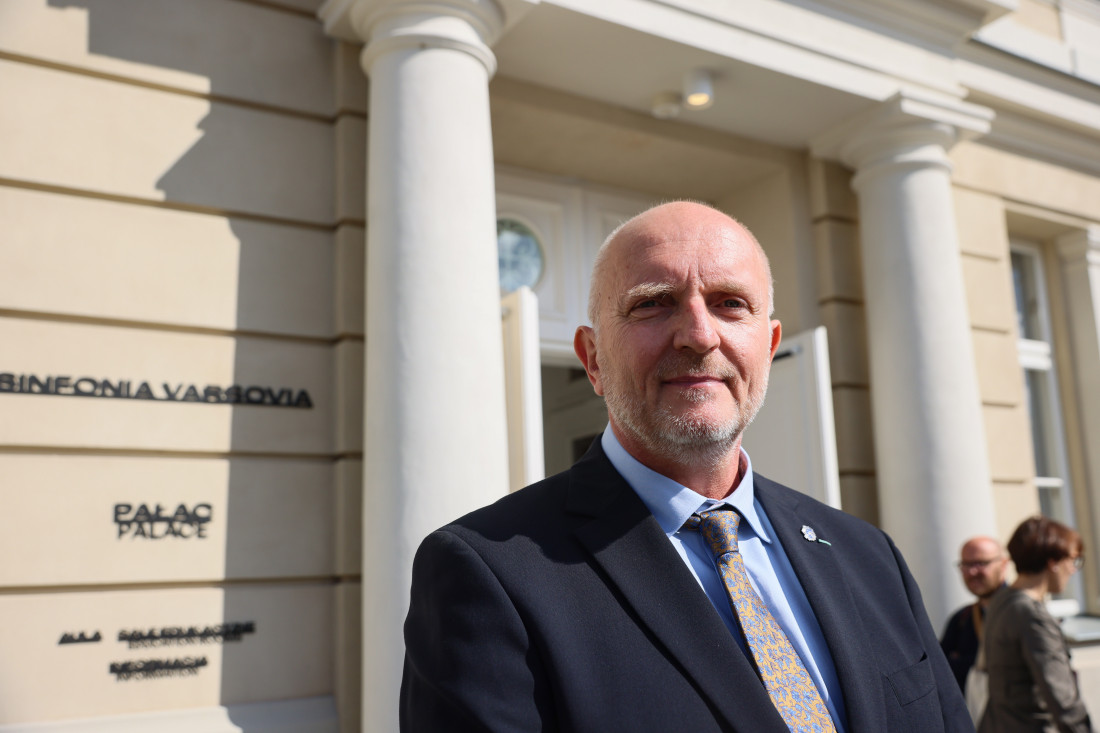 Zdjęcie Dyr. Janusz Marynowski: Sinfonia Varsovia to dom otwarty