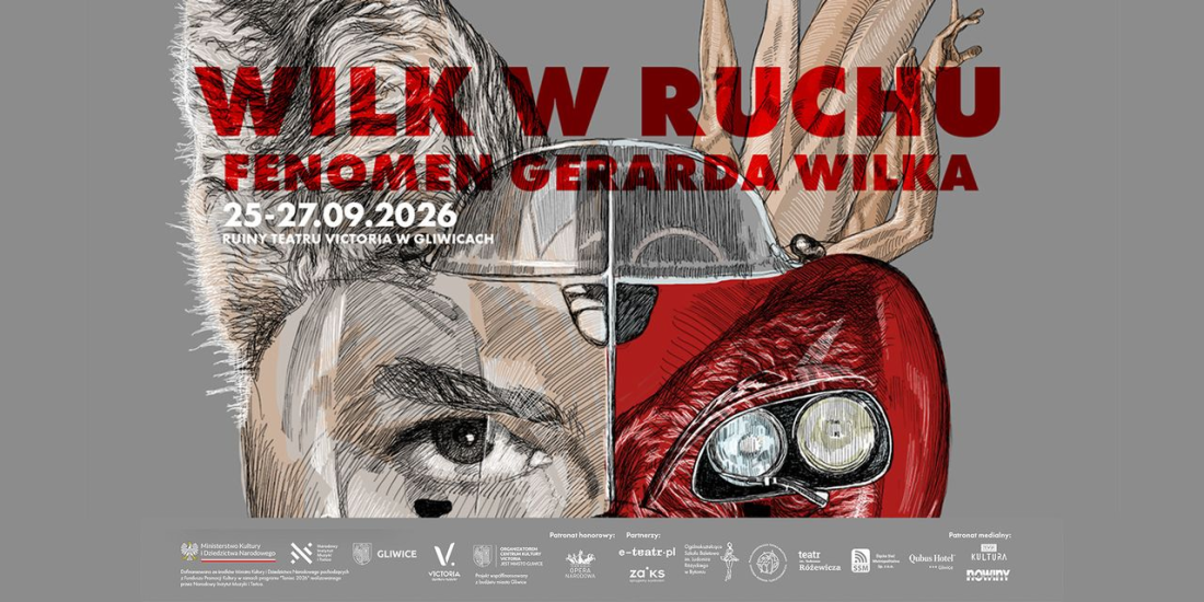 Zdjęcie Gliwice. Wilk w ruchu. Fenomen Gerarda Wilka 