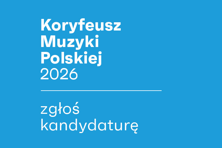 Zdjęcie Kraj. Trwają zgłoszenia do Nagrody Koryfeusz Muzyki Polskiej 2026
