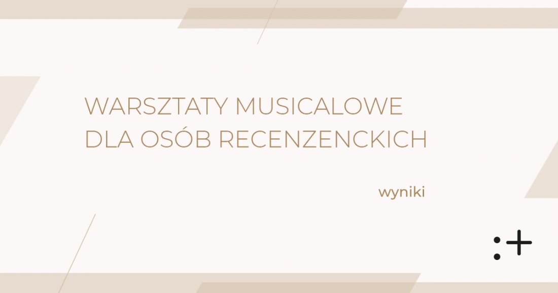 Zdjęcie Warszawa. Warsztaty musicalowe dla osób recenzenckich – wyniki naboru