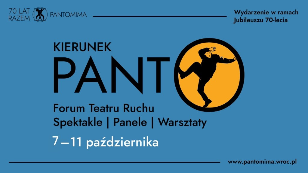Zdjęcie Wrocław. Teatr Pantomimy zaprasza na festiwal Kierunek PANTO 