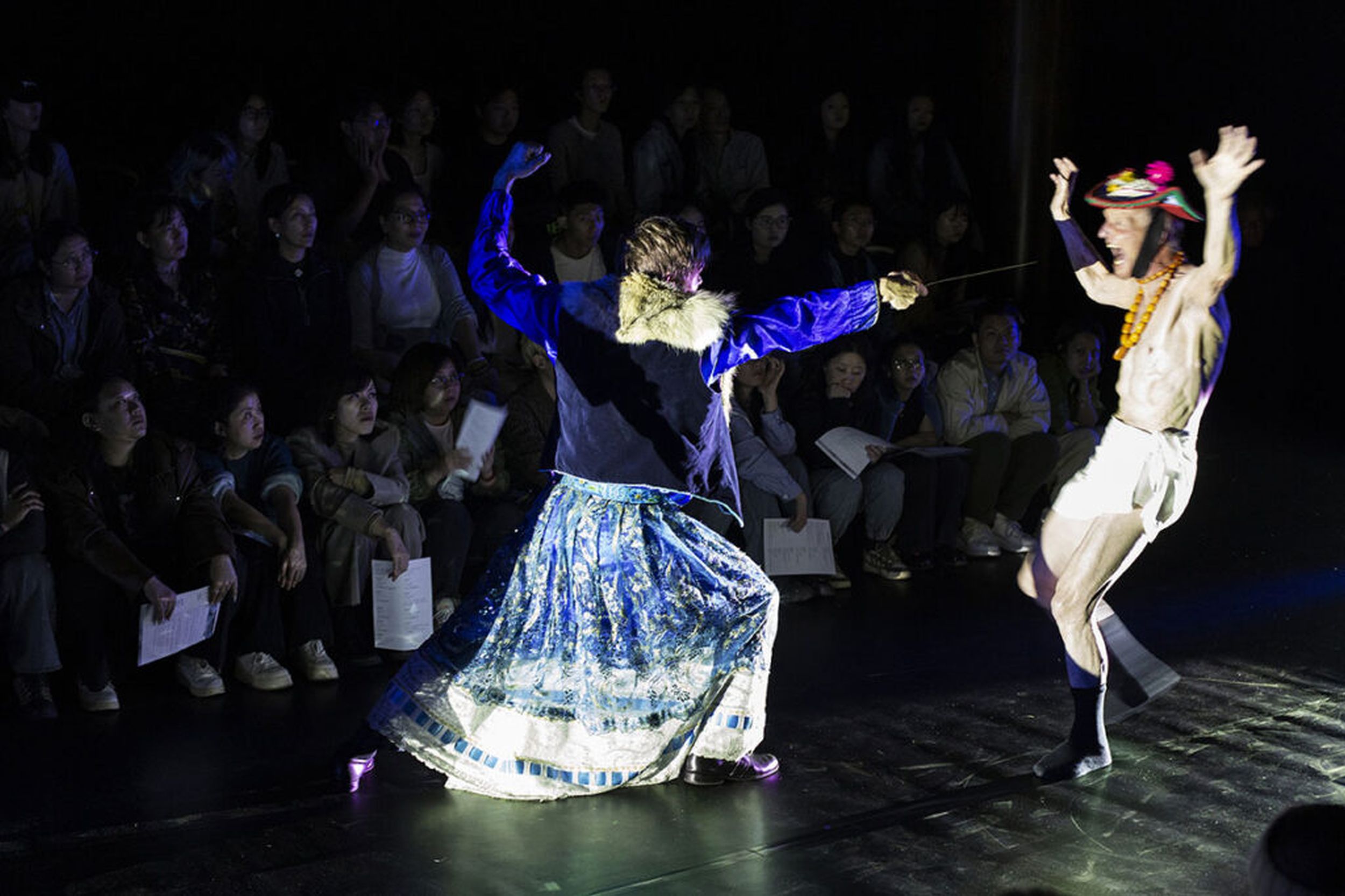 Zdjęcie Odin Teatret z Danii w Instytucie Grotowskiego we Wrocławiu
