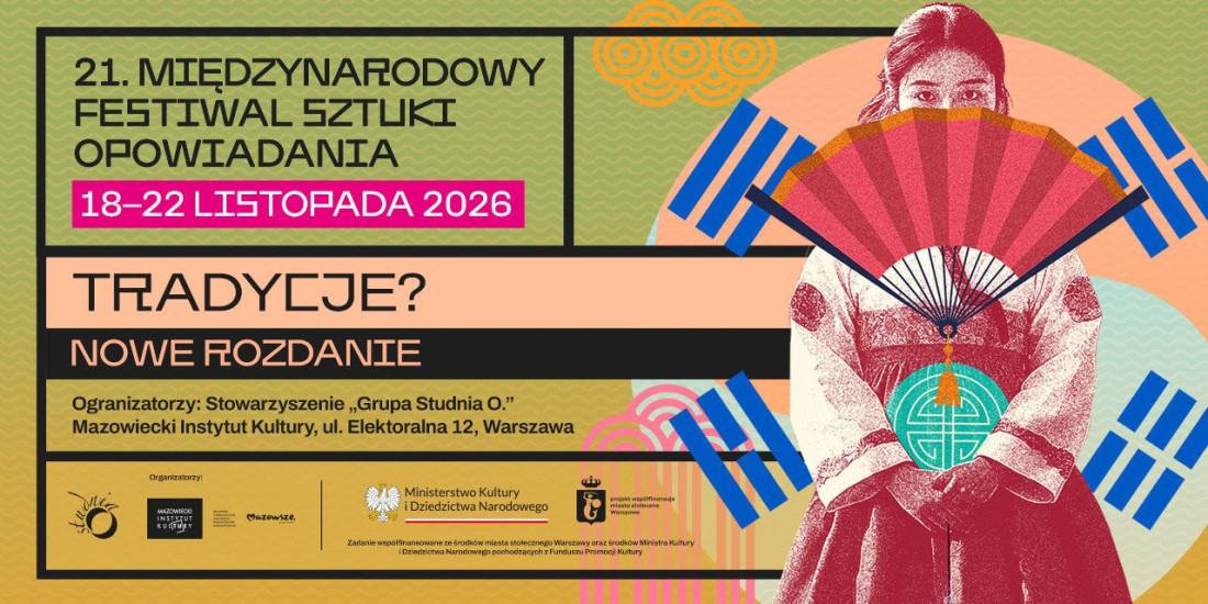 Zdjęcie Warszawa. Ruszyła sprzedaż biletów na 21. Międzynarodowy Festiwal Sztuki Opowiadania