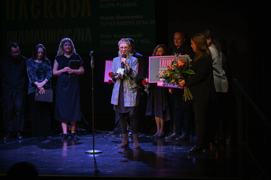Zdjęcie Gdynia. Malina Prześluga laureatką 19. Gdyńskiej Nagrody Dramaturgicznej