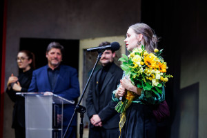Zdjęcie Katowice. Katarzyna Minkowska z Laurem Konrada – główną nagrodą XXIII Festiwalu Sztuki Reżyserskiej „Interpretacje”